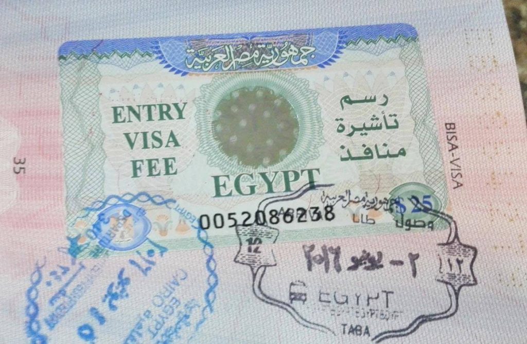xin visa Jordan - Ai Cập - Israel - Palestine