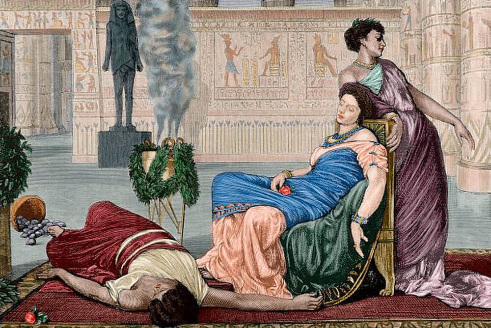Đây là câu chuyện nổi tiếng nhất được lưu truyền về Cleopatra