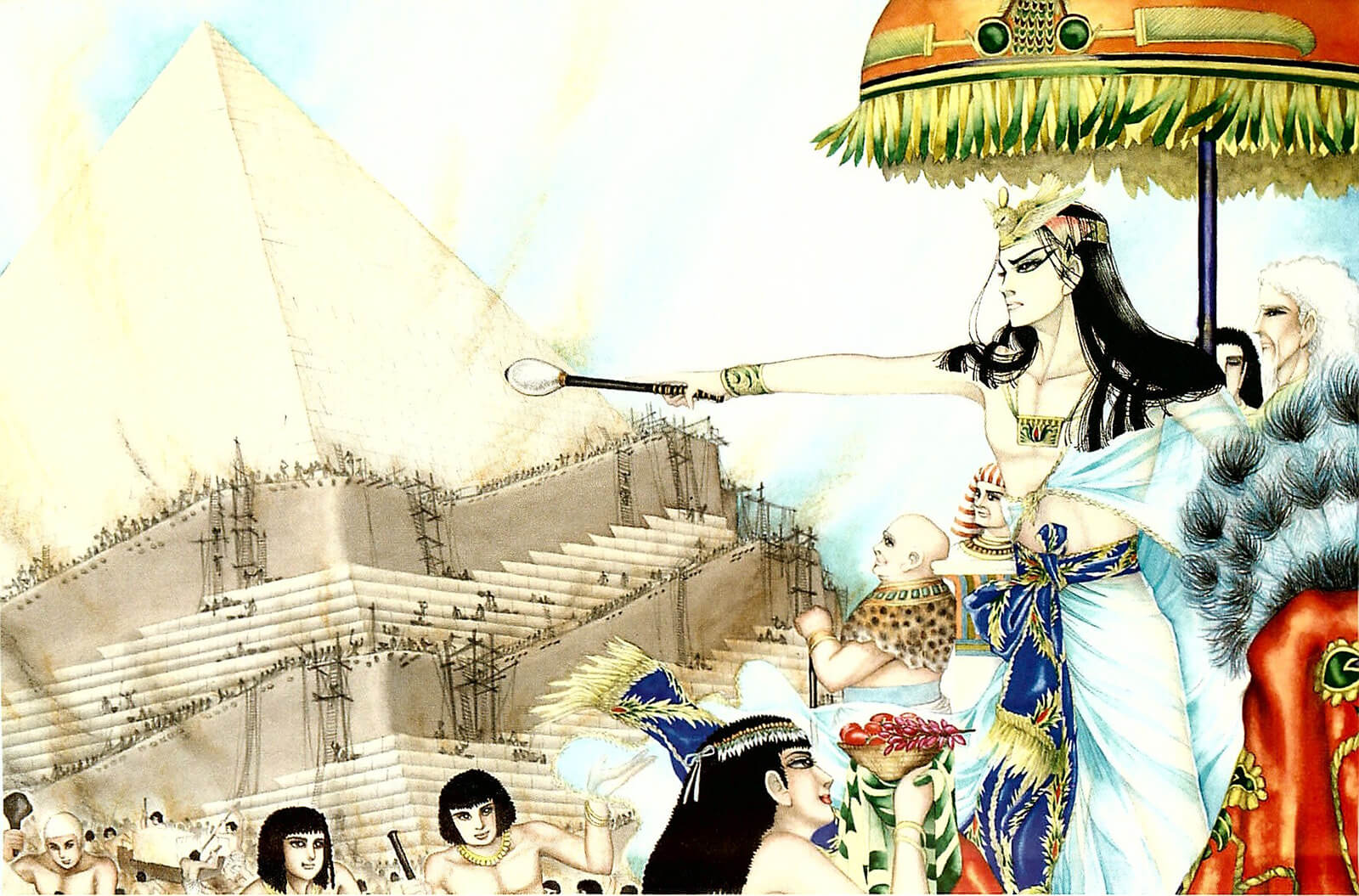 Tìm hiểu về bộ truyện Nữ hoàng Ai Cập gắn liền với tuổi thơ