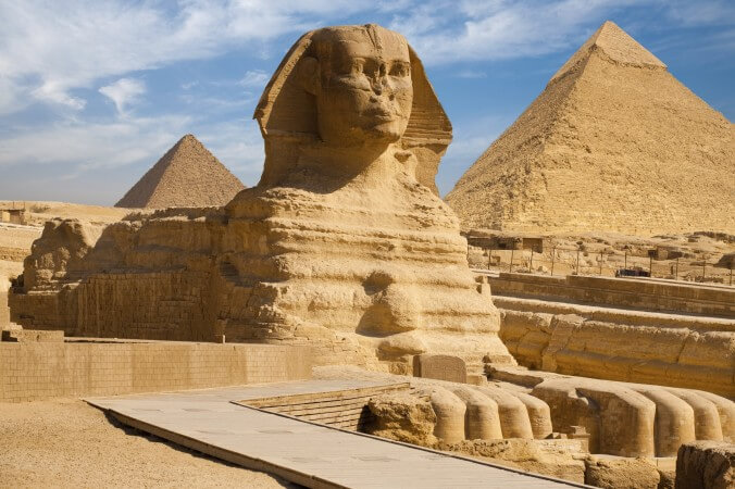 Tượng nhân sư Sphinx khổng lồ